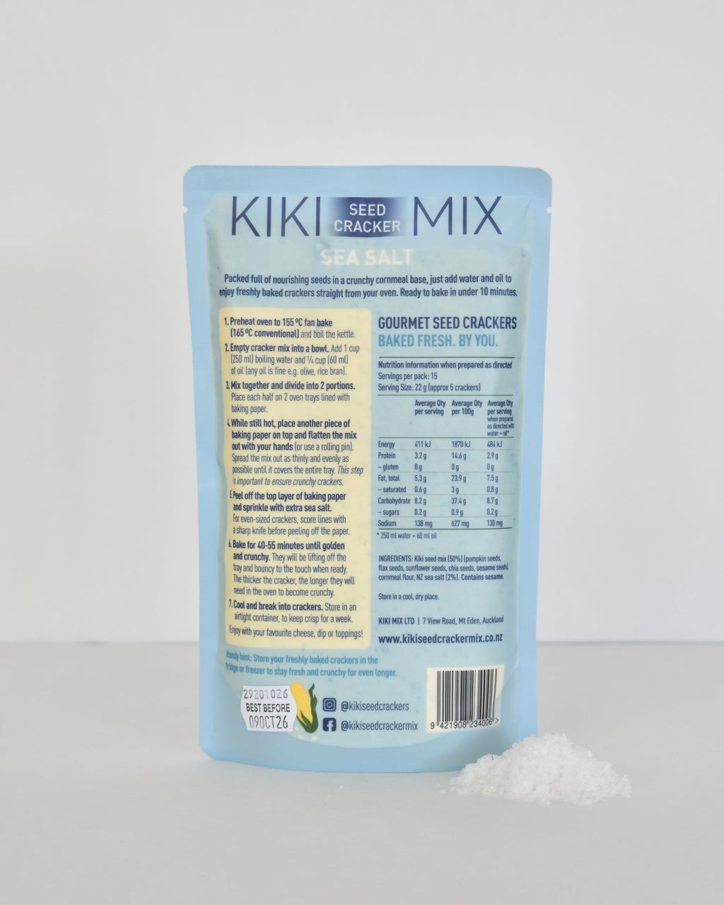 Sea Salt Seed Cracker Mix